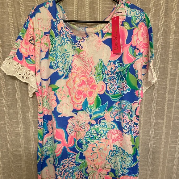 Lilly Pulitzer size Large Helina Tshirt Dress - Picture 2 of 4